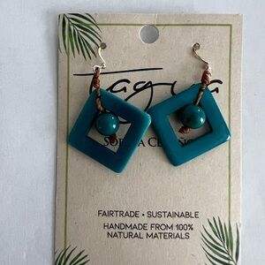 New Tagua Fair Trade Ecuadorian Earrings